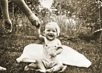 Bill Hammack as a very small child